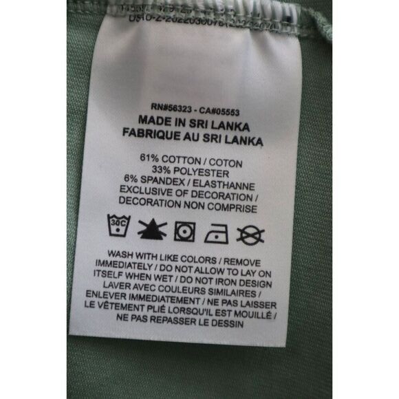 Nike Air Jordan FN5694-304 Women's Sz Medium Jade Green Slim Knit Dress - Picture 8 of 13